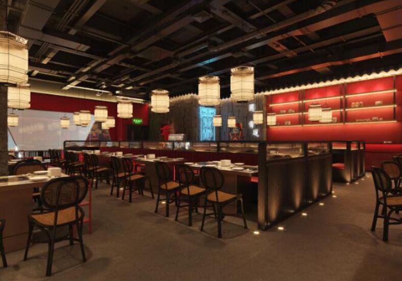 不同类型的用餐空间根据受众和用餐特点有不同的装饰风格