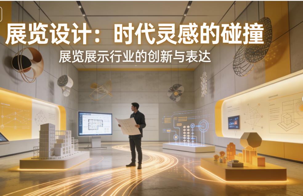 展览设计是展览展示行业时代的产物，设计师们灵感的飞跃