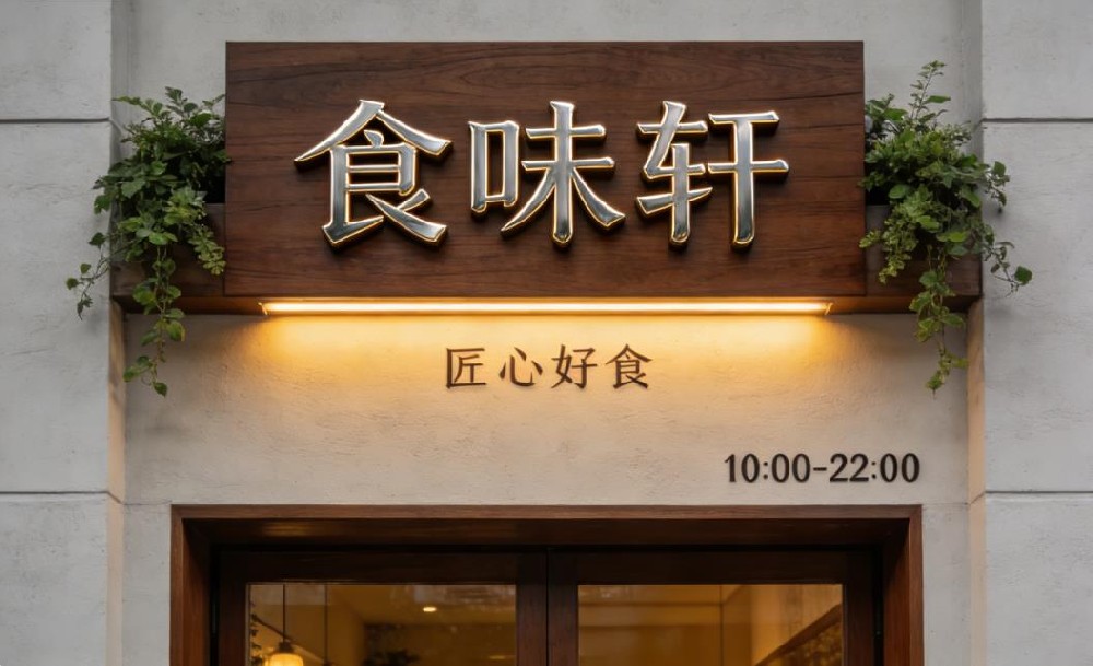 一个好的餐厅门头设计应该是怎样的呢？
