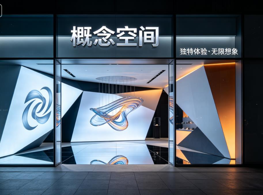 时至今日，专卖店设计想象力是非常重要的，传达给大众一个什么样的概念