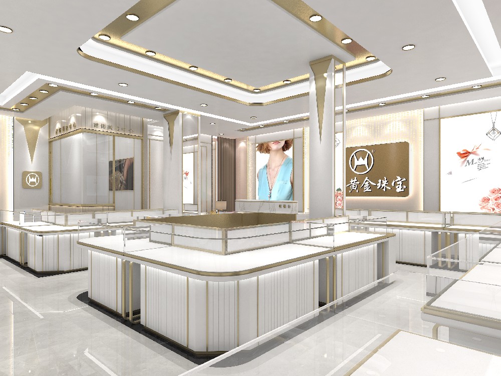 北京上海广州深圳珠宝店饰品店商场专卖店装修SI设计